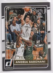 2015-16 Donruss Points #118 Andrea Bargnani (15-X303-NBANETS)