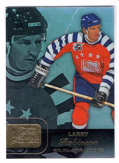 2015-16 Fleer Showcase Flair #28 Larry Robinson R1 (15-X61-CANADIENS)