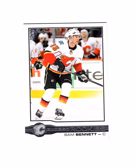 2015-16 O-Pee-Chee Glossy Rookies #R6 Sam Bennett (25-X57-FLAMES)