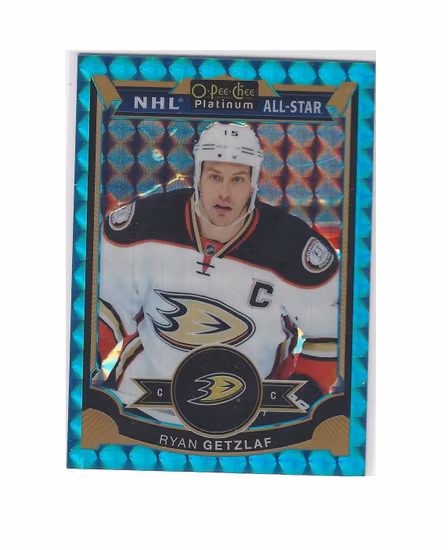 2015-16 O-Pee-Chee Platinum Blue Cubes #140 Ryan Getzlaf (40-C2-DUCKS)