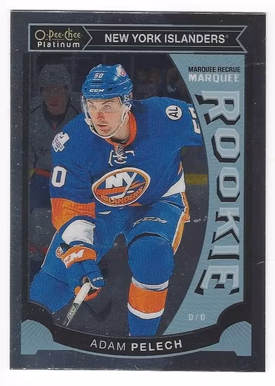 2015-16 O-Pee-Chee Platinum Marquee Rookies #M47 Adam Pelech (12-160x5-ISLANDERS)
