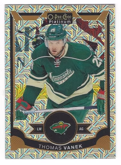 2015-16 O-Pee-Chee Platinum Traxx #101 Thomas Vanek (15-X77-NHLWILD)