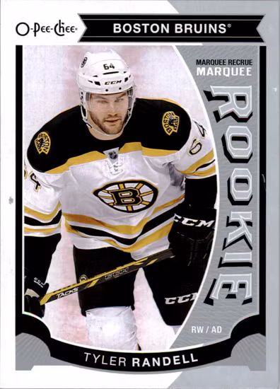 2015-16 O-Pee-Chee Update #U34 Tyler Randell (10-X17-BRUINS)