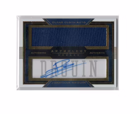 2015-16 Panini Anthology Clear Cloth Autographs #1 Jonathan Drouin (60-X222-LIGHTNING)