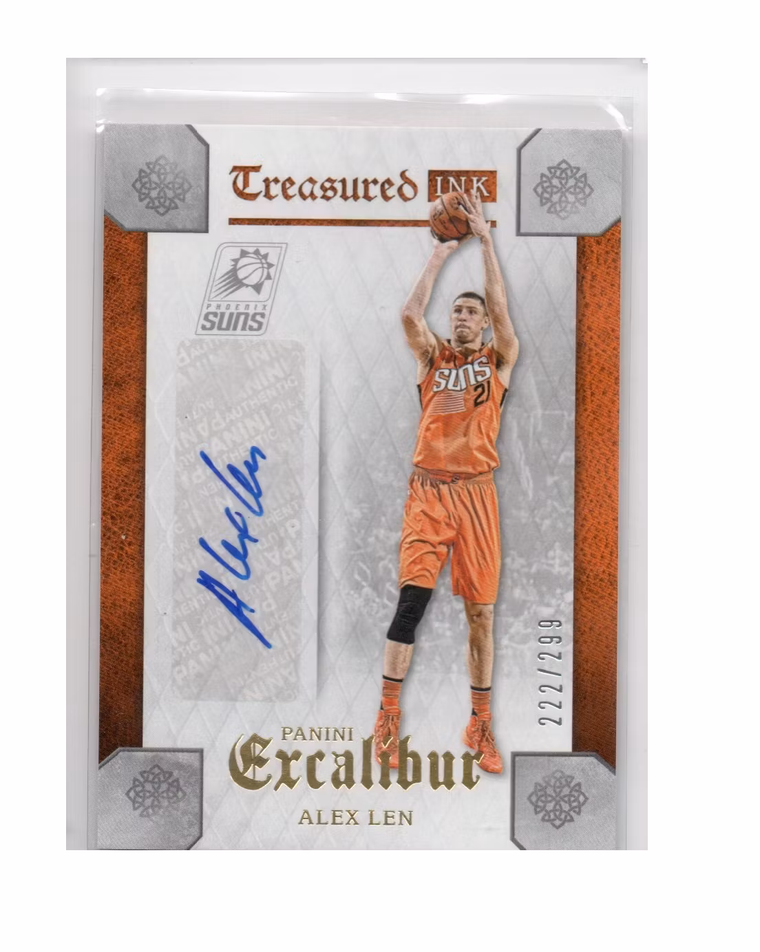 2015-16 Panini Excalibur Treasured Ink #11 Alex Len (30-X249-NBASUNS)