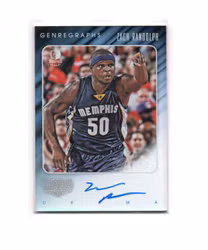 2015-16 Panini Gala Genregraphs Drama #11 Zach Randolph (300-D1-NBAGRIZZLIES)