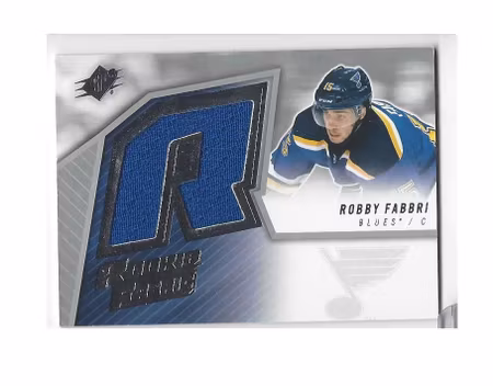 2015-16 SPx '05-06 Retro Rookie Jerseys #SPXR-RB Robby Fabbri B (40-X125-BLUES)