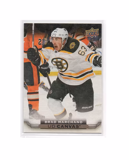2015-16 Upper Deck Canvas #C7 Brad Marchand (20-X193-BRUINS)