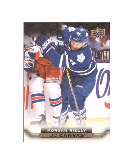 2015-16 Upper Deck Canvas #C83 Morgan Rielly (12-X194-MAPLE LEAFS)