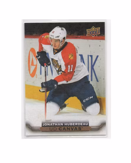 2015-16 Upper Deck Canvas #C158 Jonathan Huberdeau (12-X163-NHLPANTHERS)