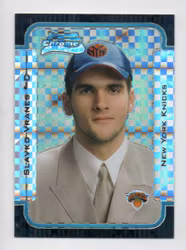 2003-04 Bowman Chrome X-fractors #138 Slavko Vranes (50-X322-NBAKNICKS)