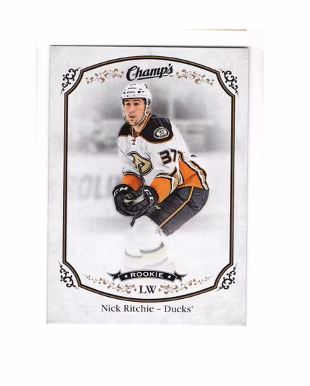 2015-16 Upper Deck Champ's #179 Nick Ritchie RC (15-X119-DUCKS)