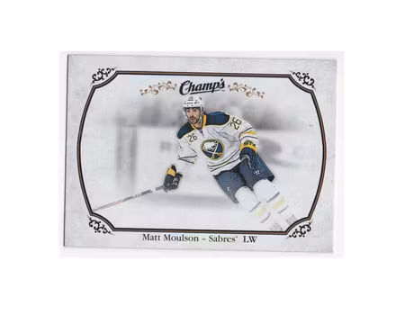 2015-16 Upper Deck Champ's #190 Matt Moulson SP (10-X184-SABRES)