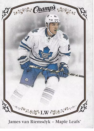 2015-16 Upper Deck Champ's #200 James van Riemsdyk SP (10-X87-MAPLE LEAFS)