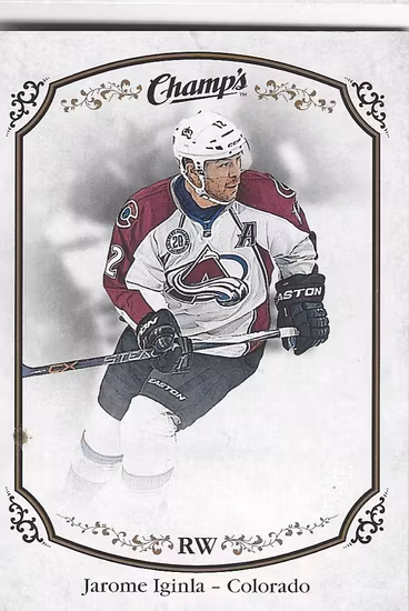 2015-16 Upper Deck Champ's #212 Jarome Iginla SP (10-X87-AVALANCHE)