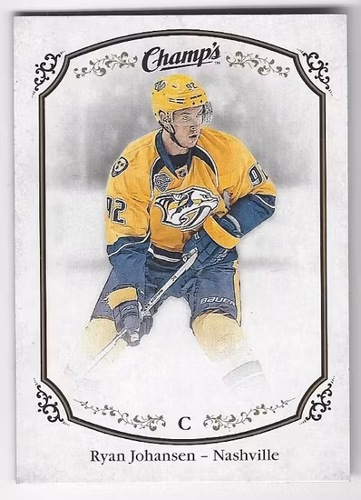 2015-16 Upper Deck Champ's #215 Ryan Johansen SP (10-X112-PREDATORS)