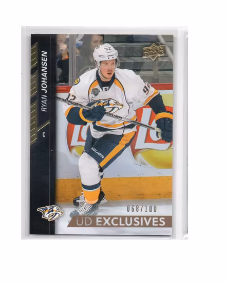 2015-16 Upper Deck Exclusives #501 Ryan Johansen (40-D4-PREDATORS)