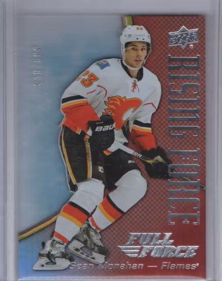2015-16 Upper Deck Full Force Rising Force #RFSM Sean Monahan (15-X129-FLAMES)