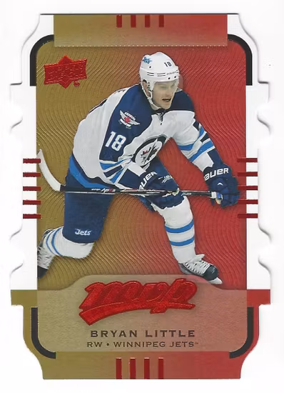 2015-16 Upper Deck MVP Colors and Contours #23 Bryan Little L1G (15-13x8-NHLJETS)