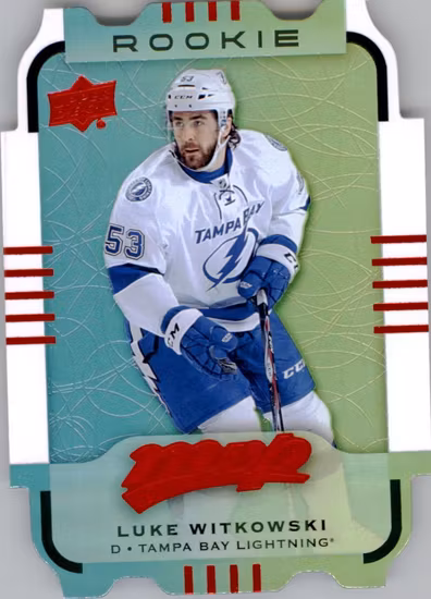 2015-16 Upper Deck MVP Colors and Contours #177 Luke Witkowski L3T (12-X53-LIGHTNING)