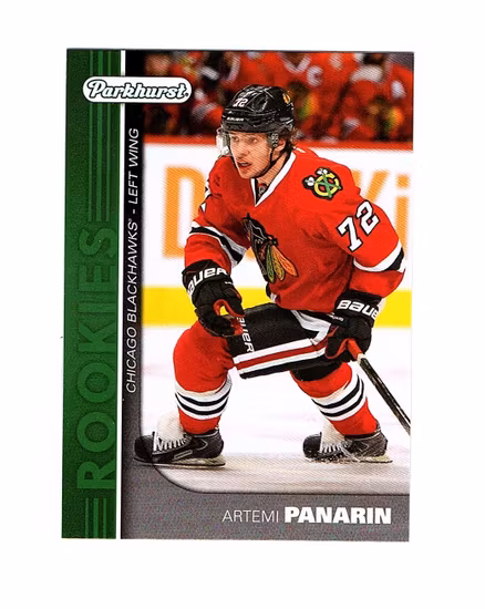 2015-16 Upper Deck Parkhurst Rookies #PR10 Artemi Panarin (40-X128-BLACKHAWKS)