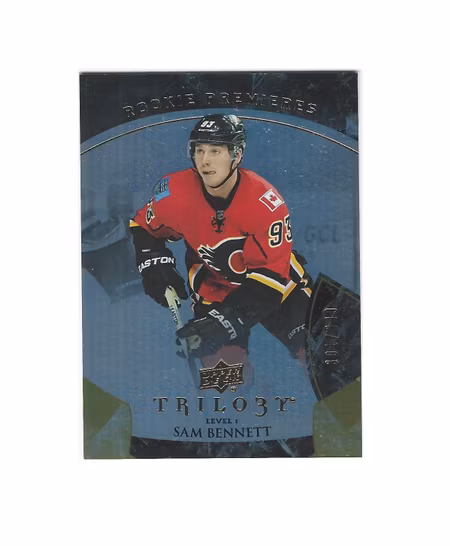 2015-16 Upper Deck Trilogy #110 Sam Bennett RC (30-X94-FLAMES)
