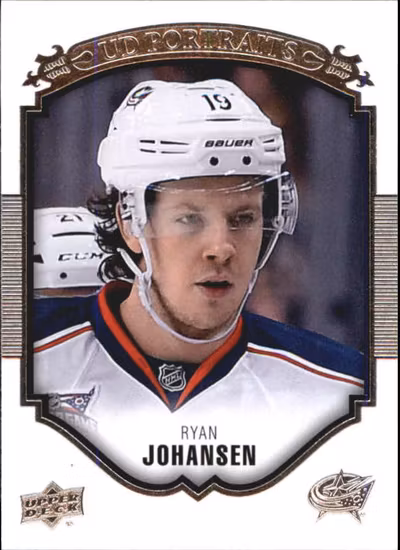 2015-16 Upper Deck UD Portraits #P21 Ryan Johansen (10-X55-BLUEJACKETS)