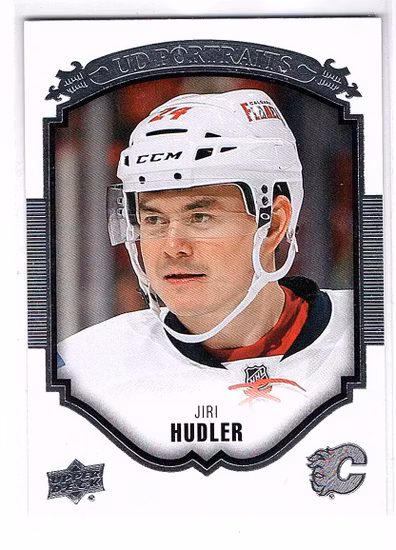2015-16 Upper Deck UD Portraits #P32 Jiri Hudler (10-X60-FLAMES)