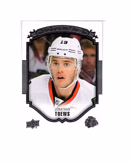 2015-16 Upper Deck UD Portraits #P41 Jonathan Toews (15-X32-BLACKHAWKS)