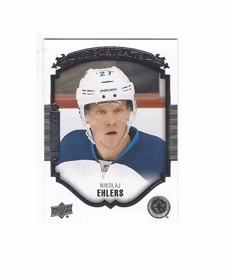 2015-16 Upper Deck UD Portraits #P107 Nikolaj Ehlers (25-X121-NHLJETS)