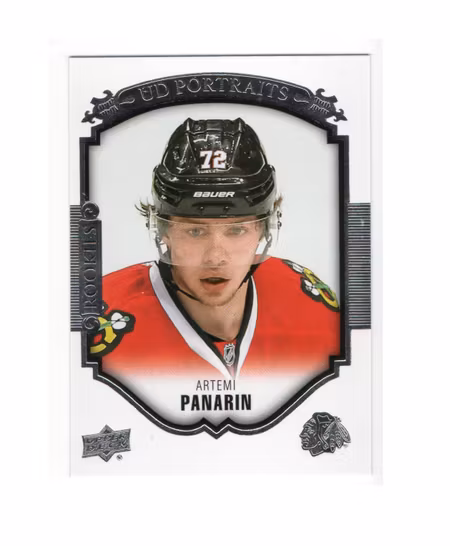 2015-16 Upper Deck UD Portraits #P110 Artemi Panarin (40-X70-BLACKHAWKS)