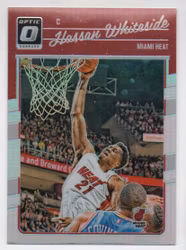 2016-17 Donruss Optic Holo #43 Hassan Whiteside (25-X308-NBAHEAT)