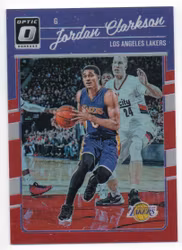 2016-17 Donruss Optic Red #150 Jordan Clarkson (50-X235-NBALAKERS)