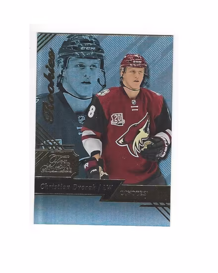 2016-17 Fleer Showcase Flair #26 Christian Dvorak R0 (15-159x8-COYOTES)