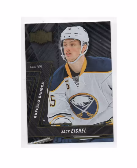 2016-17 Fleer Showcase Metal Universe #MU13 Jack Eichel (20-X208-SABRES) (2)
