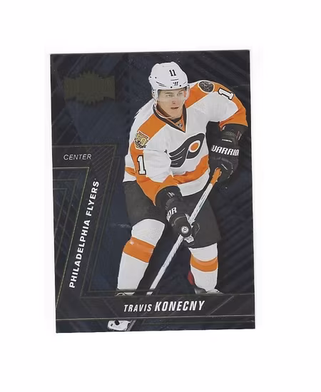 2016-17 Fleer Showcase Metal Universe #MU31 Travis Konecny (20-X121-FLYERS)