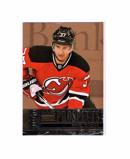 2016-17 Fleer Showcase SkyBox Premium Prospects #S15 Pavel Zacha (25-X47-DEVILS)