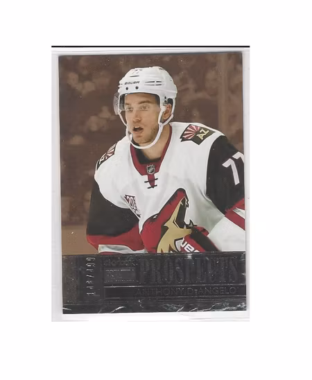 2016-17 Fleer Showcase SkyBox Premium Prospects #S26 Anthony DeAngelo (25-262x1-COYOTES)