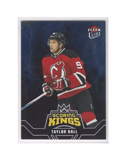 2016-17 Fleer Showcase Ultra Scoring Kings #SK19 Taylor Hall (15-264x9-DEVILS)