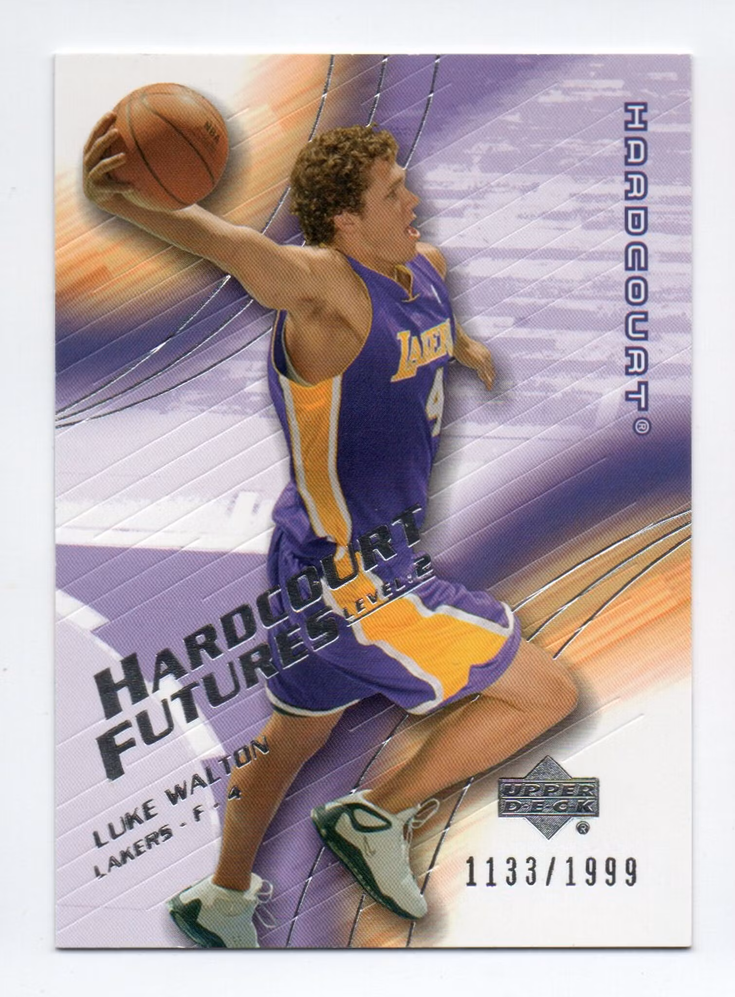 2003-04 Upper Deck Hardcourt #116 Luke Walton RC (25-X328-NBALAKERS)