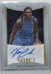 2012-13 Select Prizms #216 Jae Crowder AU (80-X51-NBAMAVERICKS)