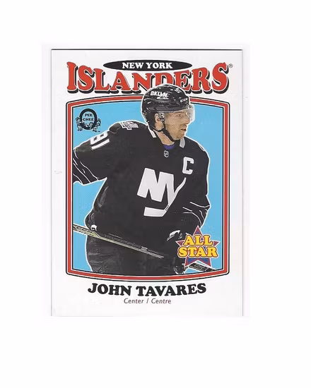 2016-17 O-Pee-Chee Retro #41 John Tavares (25-X106-ISLANDERS)