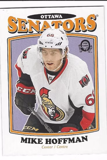2016-17 O-Pee-Chee Retro #301 Mike Hoffman (15-268x8-SENATORS)