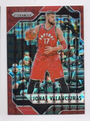 2016-17 Panini Prizm Mosaic Red #100 Jonas Valanciunas (20-X322-NBARAPTORS)