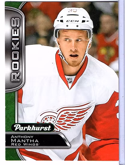 2016-17 Parkhurst #365 Anthony Mantha RC (30-X32-RED WINGS)