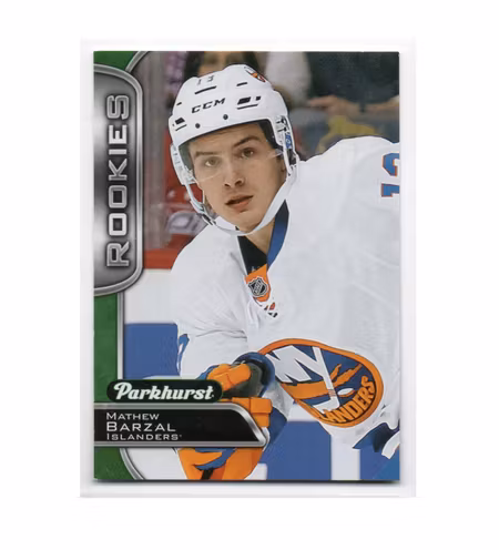 2016-17 Parkhurst #387 Mathew Barzal RC (40-X148-ISLANDERS)