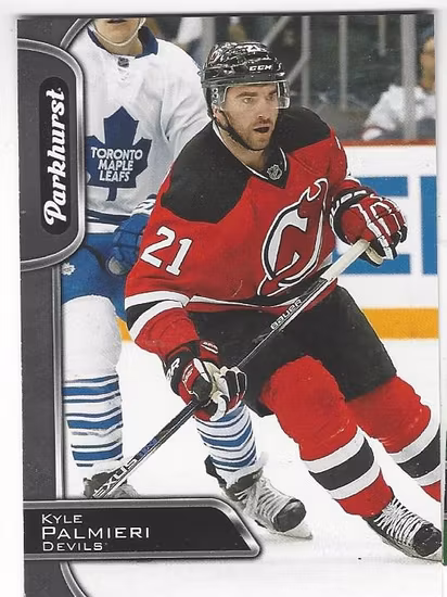 2016-17 Parkhurst Black #188 Kyle Palmieri (15-X128-DEVILS)