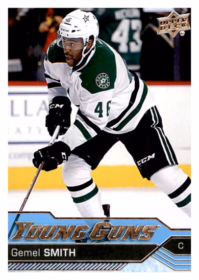 2016-17 Upper Deck #465 Gemel Smith YG RC (25-X291-NHLSTARS)