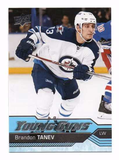 2016-17 Upper Deck #467 Brandon Tanev YG RC (30-X291-NHLJETS)
