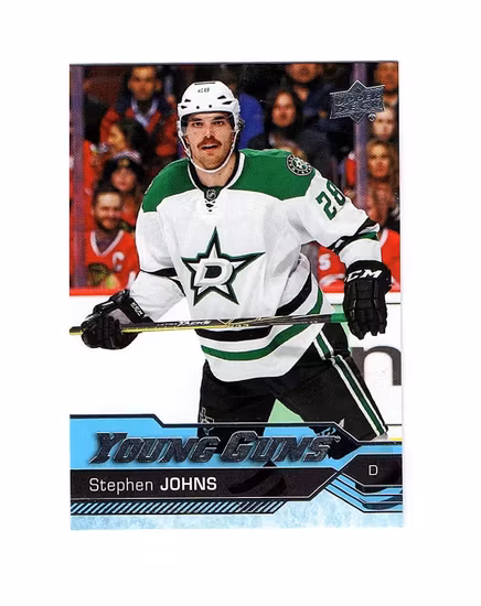 2016-17 Upper Deck #481 Stephen Johns YG RC (20-X100-NHLSTARS)
